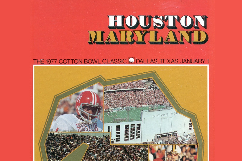 1977 Cotton Bowl Classic Program UHMaryland »