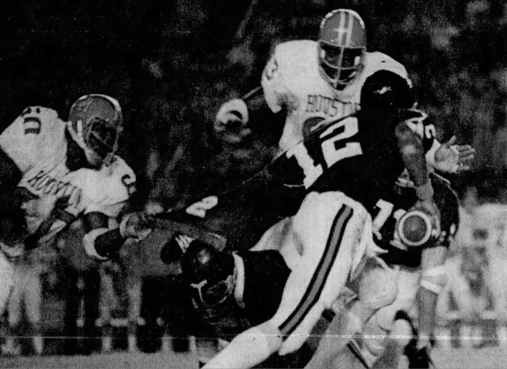 Gerald Hill rips the UM ball carriers jersey The Miami Herald